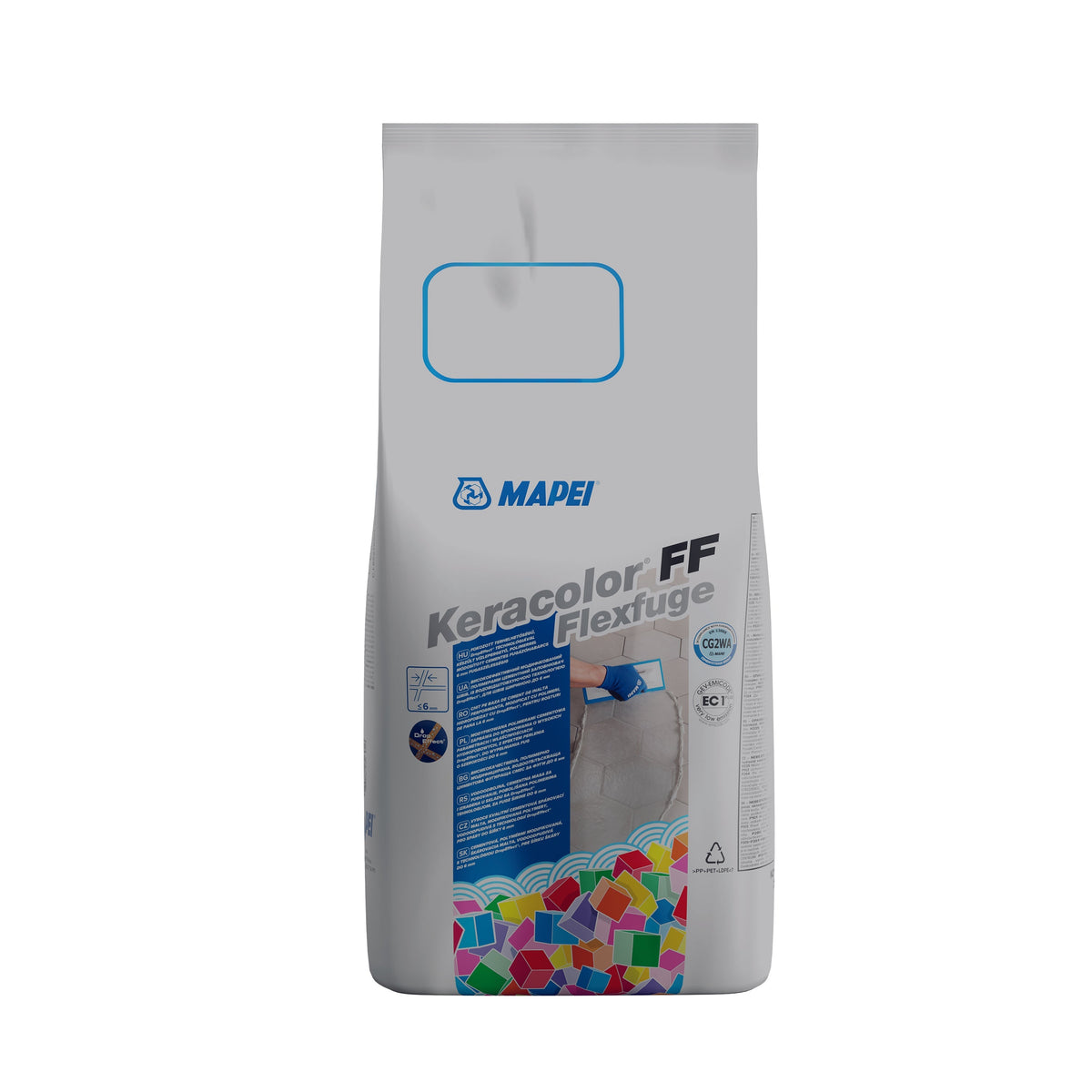 Mapei Keracolor Ff Flex 114 5KG Antracitszürke Fugázó