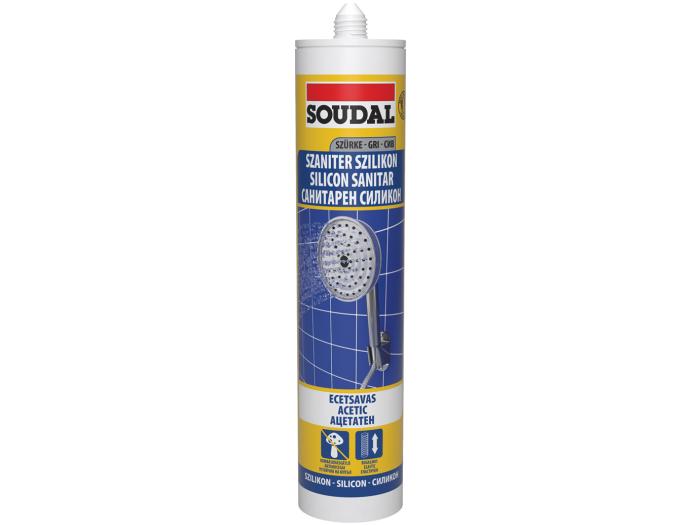 Soudal Szaniter Szilikon Transzparens 280Ml