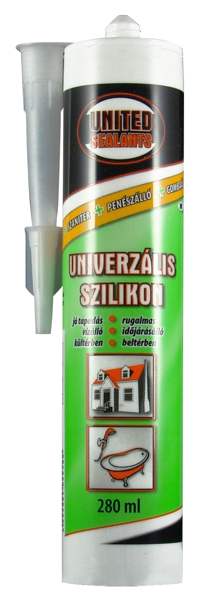 United Sealants Uni.Szilikon Transzparens 280ML