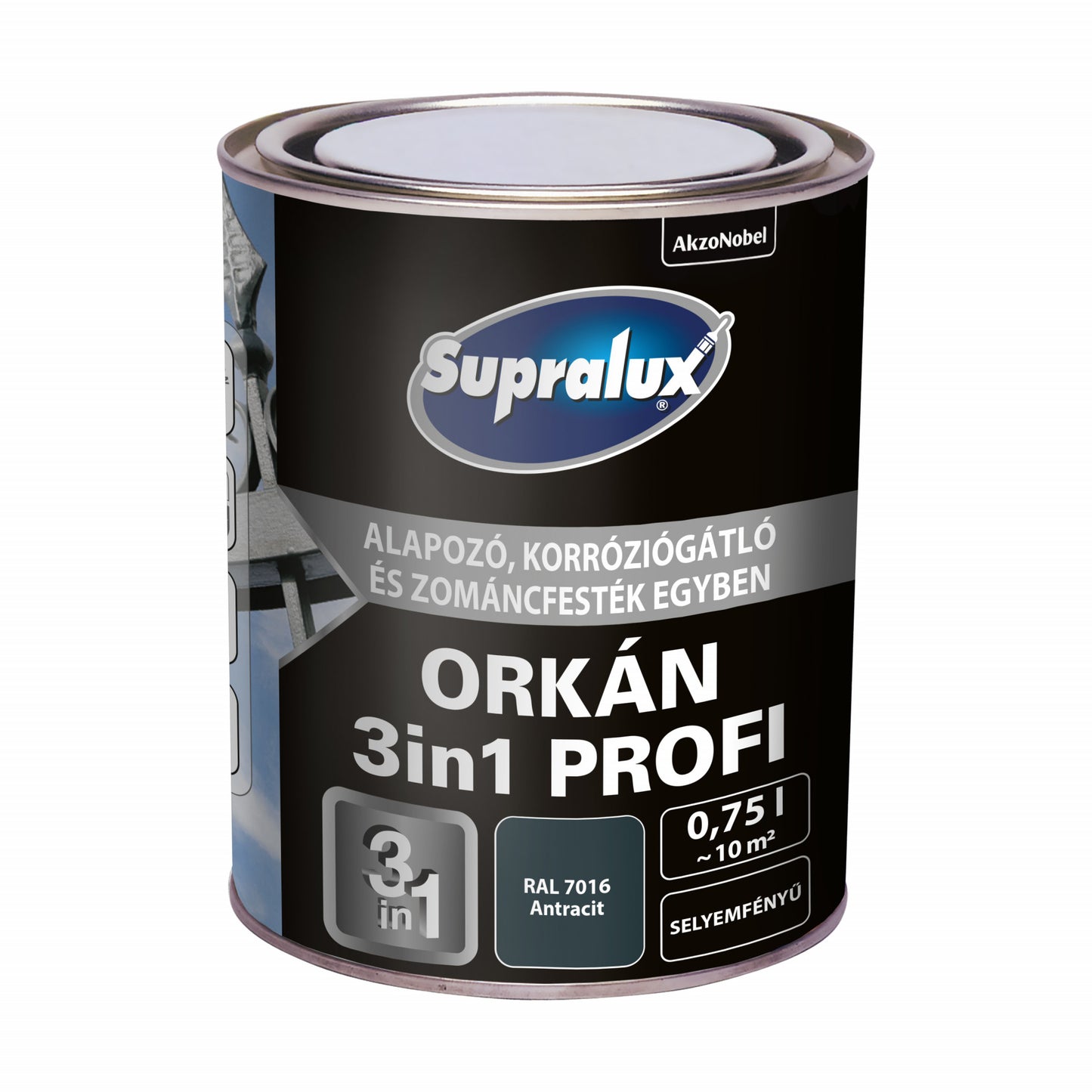 Supralux Orkán 3In1 Antracit 0,75L