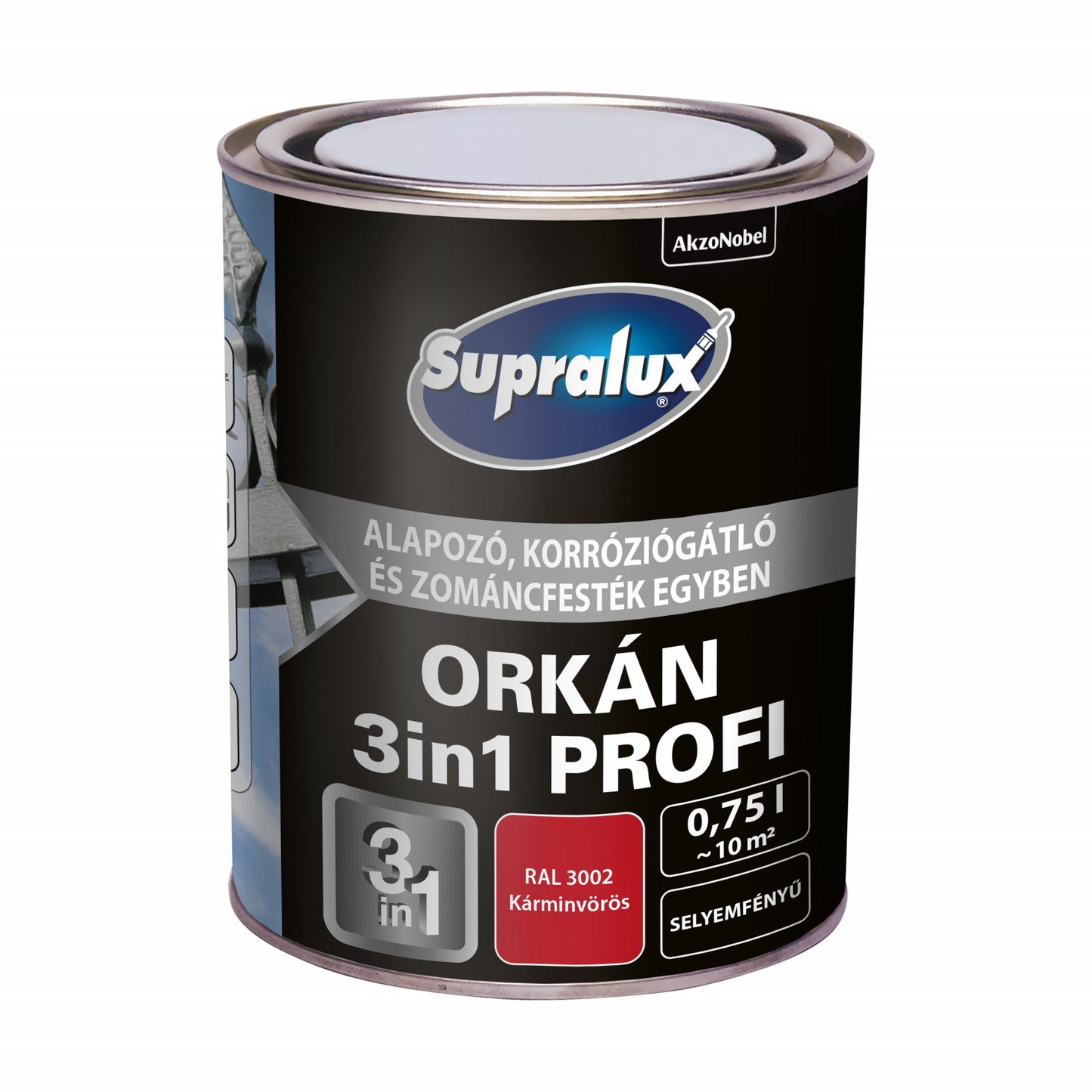 Supralux Orkán 3In1 Kárminvörös 0,75L