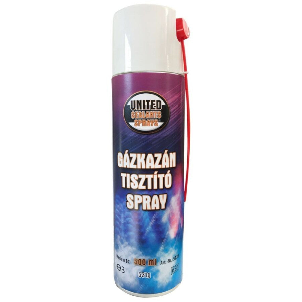 United Sprays Gázkazán Tisztító Spray 500ML