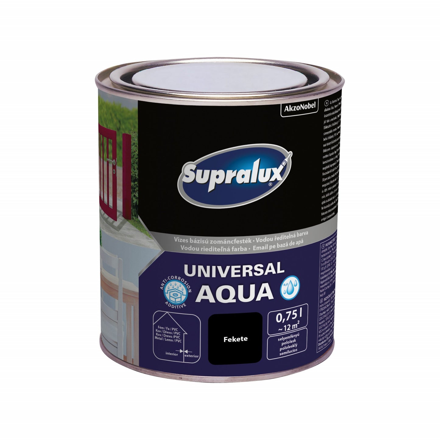 Supralux Universal Aqua Selyemfényu Sötétbarna 0,75L