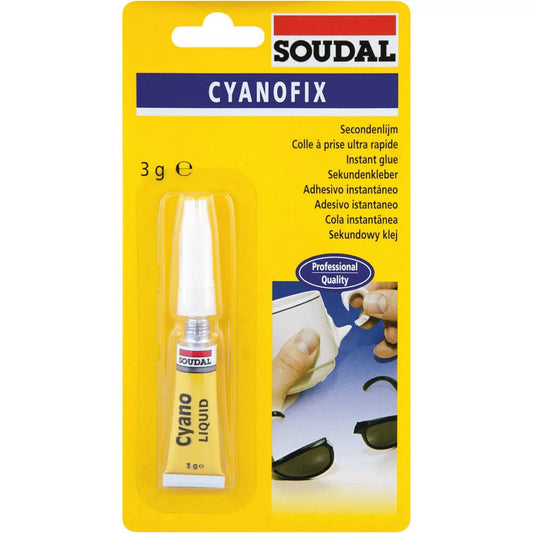 Soudal Cyanofix 84A Pillanatragasztó 3G