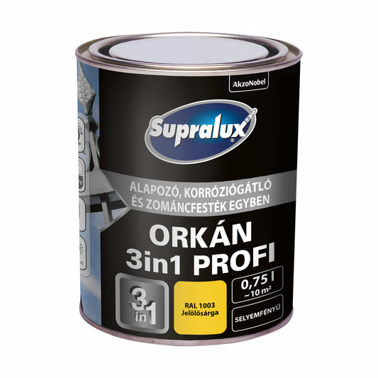Supralux Orkán 3In1 Jelölősárga 0,75L