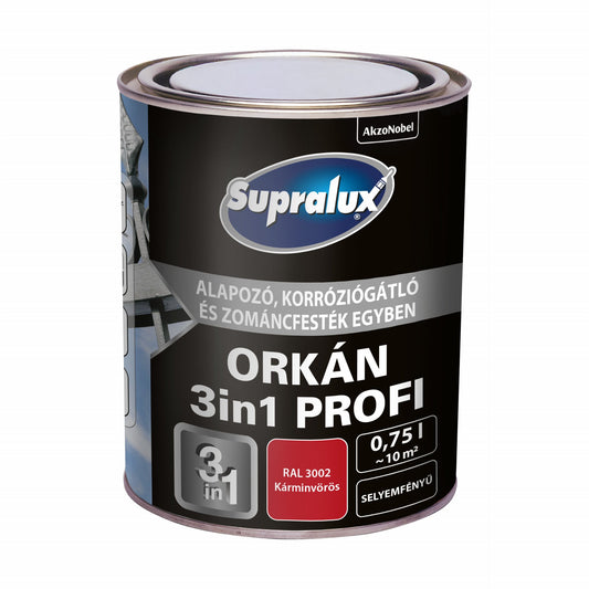 Supralux Orkán 3In1 Kárminvörös 0,75L