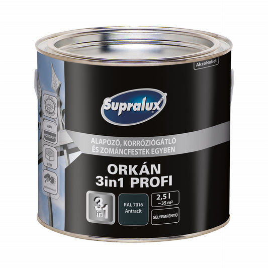 Supralux Orkán 3In1 Antracit 2,5L