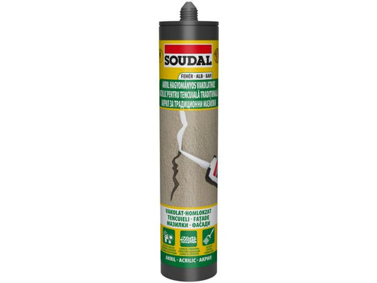 Soudal Akril Vakolatjavító 280ML